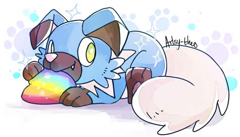 Doodle Of The Shiny Rockruff I Caught Yesterday Artsy Theo