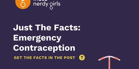 Just The Facts Emergency Contraception By Sarah Coles