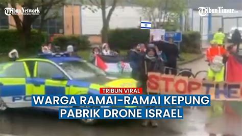 Aksi Demonstrasi Di Inggris Tuntut Israel Hentikan Genosida Viral