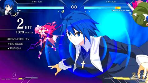 CIEL Vs DEAD APOSTLE NOEL Hardest Melty Blood Type Lumina PC YouTube