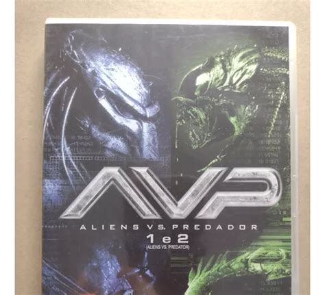 Dvd Duplo Coleção Alien Vs Predador 1 E 2 Parcelamento sem juros