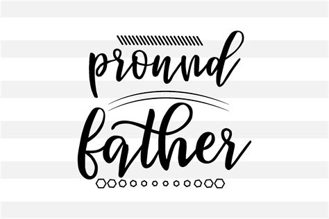 Proud Father Graphic By Creative · Creative Fabrica