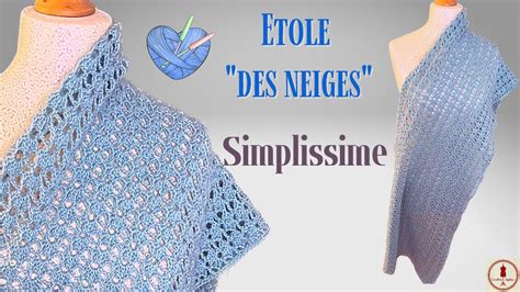 TUTO CROCHET ETOLE DES NEIGES YouTube