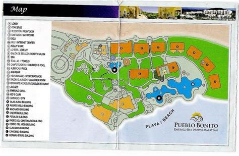 Pueblo Bonito Resort Map