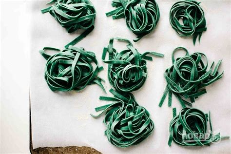 Зеленые макароны - пошаговый рецепт с фото на Повар.ру