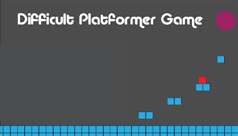 Difficult Platformer Game on Steam