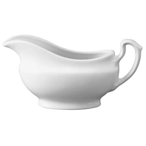 Shaped Gravy Boat - A Place Setting