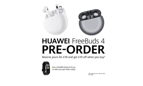 Huawei FreeBuds 4 opens for pre-order in UK, first sale on June 21 ...
