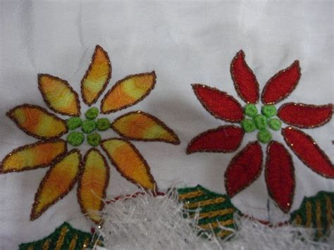 Bordado Fantasía Nochebuena Matizada Embroidery tutorials Hand