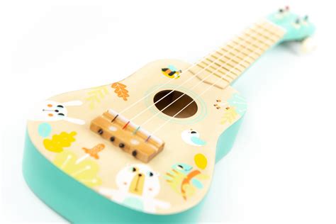 Wooden Guitar Ukulele Tooky Toy Shine Project