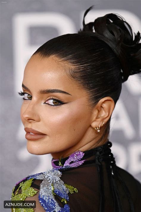 Maura Higgins Sexy Flashes Her Hot Thong And Shows Off Her Sultry Figure In A Seductive Sheer