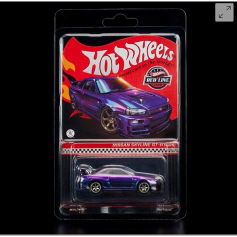Hot wheels Redline club 風火輪RLC 紅線俱樂部 skyline GT R R 蝦皮購物