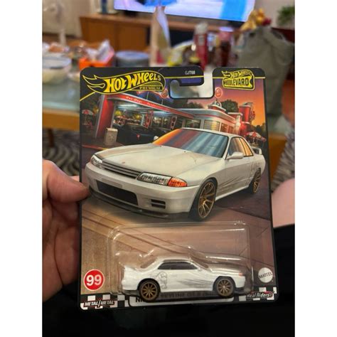 Hot Wheels Premium風火輪 Nissan Skyline GT R BNR 林蔭大道 蝦皮購物