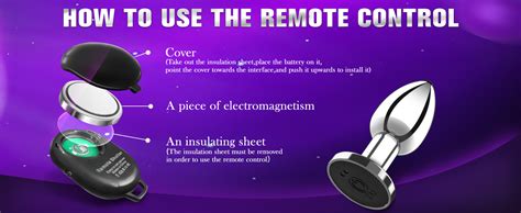 Kismloit Vibrating Anal Plug Anal Toys Butt Plug With Modes Remote Control Vibrator Male