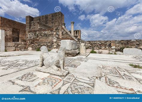 El Templo De Artemis At Sardis Salihli Manisa Turqu A Imagen De