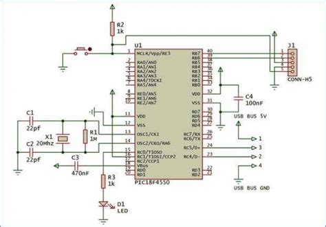 Проекты на pic18f2550 - 95 фото