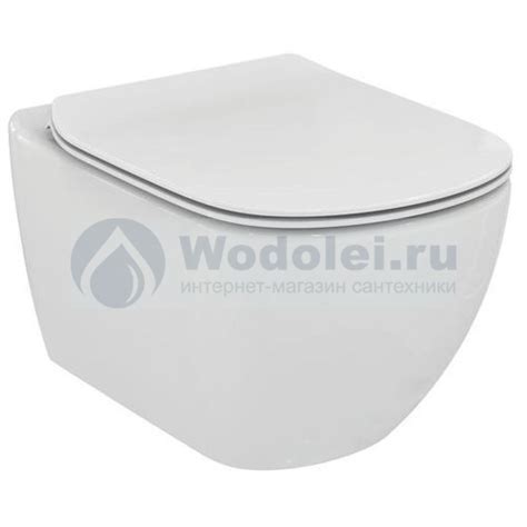 Подвесной унитаз Ideal Standard Tesi Aquablade T007901 с сиденьем, цена ...