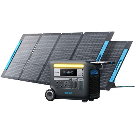 Anker Solar Generator 767 PowerHouse 2048Wh With 2 X 200W Solar