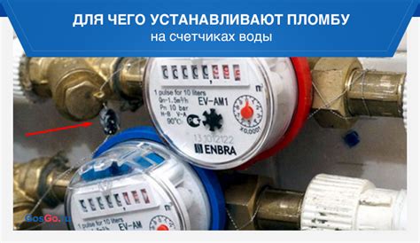 Пломбы на счетчики воды холодной и горячей - что это, виды, как ...