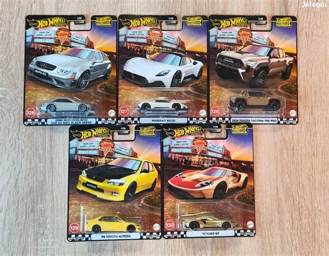 Hot Wheels Premium Boulevard Szett Gy Ngy S Kisaut K J Fog S