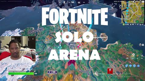 Fortnite Solo Arena Webcam Testing Youtube