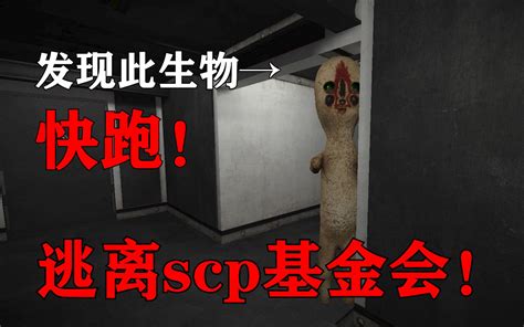 【游戏实况】我们化身d级人员逃离scp机密研究所！里面全都是非常吓人危险的生物！ 8度不见你 8度不见你 哔哩哔哩视频