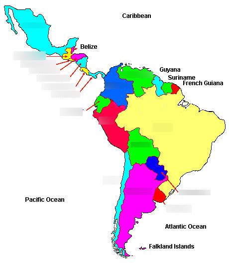 map of south america Diagram | Quizlet