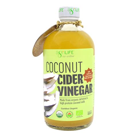 Organic Coconut Cider Vinegar 480ml Agrilife