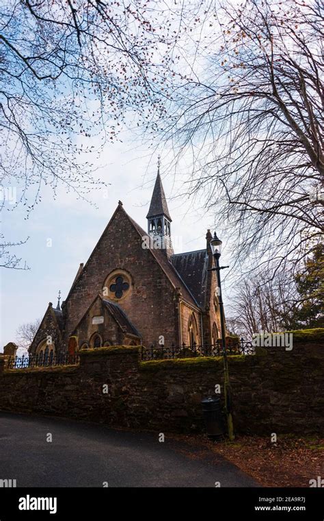 Ancient Church Of Luss The Highlands Scotland Stock Photo Alamy
