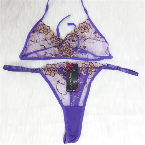 Mesh Embroidery Bikini Rajoki Earn