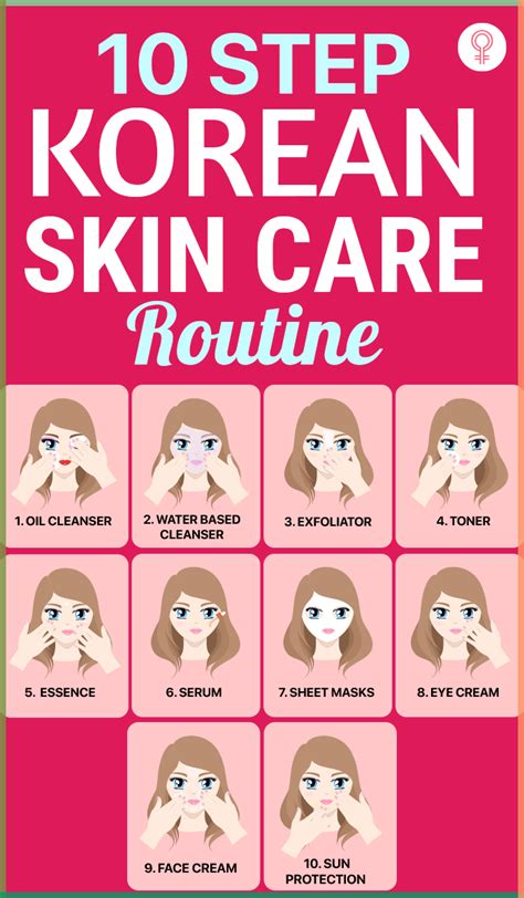 ultimate  step korean skincare routine  glowing skin korean