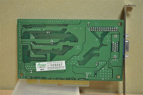 SIS 6215 ST-6215B ALLIANCE AS4C256K160E-50JC Rev. B PCI Video Card from ...