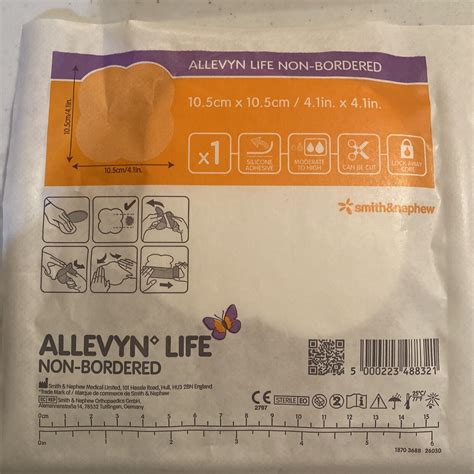 Smith And Nephew Allevyn Life Non Bordered Lot Of Dressings