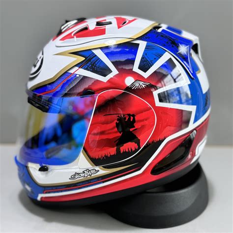 Arai R5 Blue Knight Full Face Helmet Arai Full Face Helmet Arai Riding