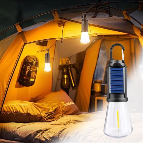 Byikun Multi-functional Bulb Lamp, Portable LED Camping Lantern