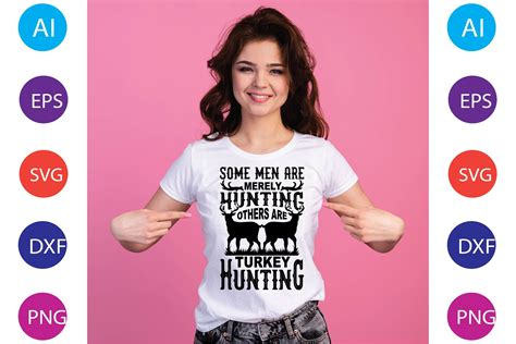 Some Men Are Merely Hunting; Others SVG Graphic by Designer_Sultana