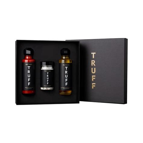 Truff Starter Pack Includes Black Truffle Hot Sauce Oz Black Truffle Oil Oz And