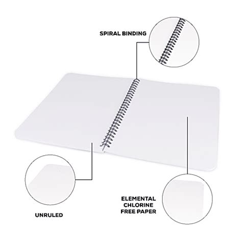 Buy Classmate Pulse Notebook Unruled 240 Mm X 180 Mm Spiral Binding