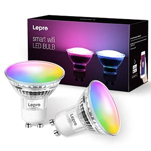 Lepro Ampoule Led Connect E Gu W Quivalent De W Ampoule Smart