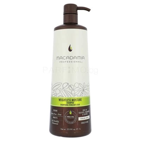 Macadamia Professional Weightless Moisture Шампоан за жени 1000 ml ...