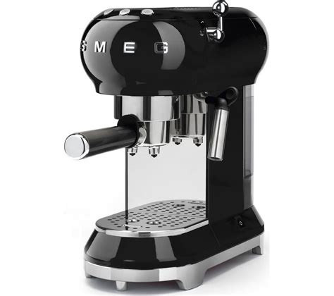 Buy SMEG ECF01BLUK Coffee Machine - Black | Free Delivery | Currys