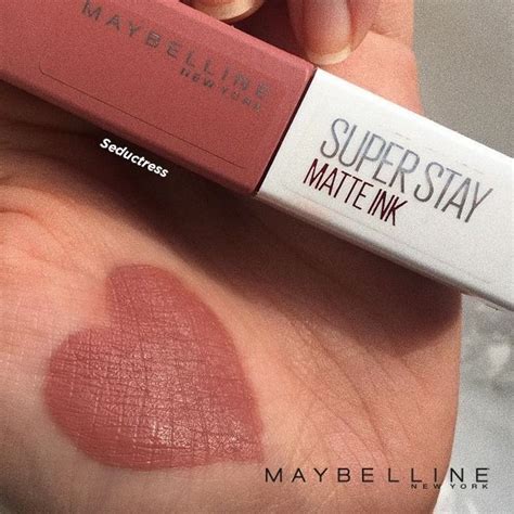 Pin By Anabia Hashmi On Nude Lip Gloss Maybelline Makeup Makeup Swatches Maybelline Matte Ink