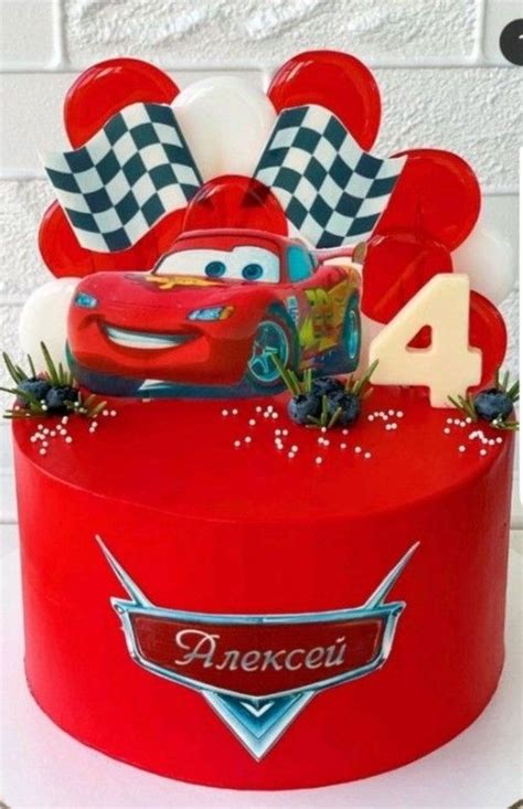 Pin by Ольга on идеи тортов | Cars birthday cake, Cars theme birthday ...
