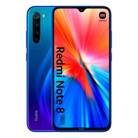 Redmi Note 8 (2021) Dual SIM in Blau mit 64GB und 4GB RAM ...
