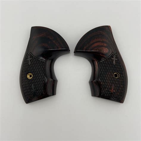 Altamont Wood Grips Taurus M 85 Super Rosewood Checkered Ebay