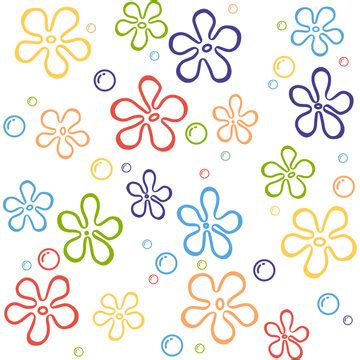 Bikini Bottom Flower Pattern Svg Png Eps Dxf Spongebob Svg Off