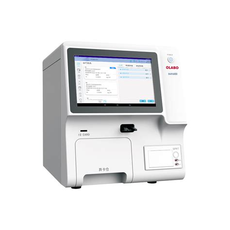 Dry Analyzer Vitro Diagnostic Tests Fluorescence Immunoassay Analyzer