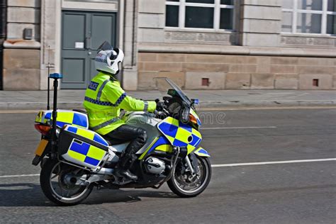 British Motorcycle Police Stock Images Image 24276314