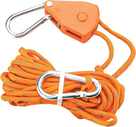 Amazon Tent Rope Lock Pulley Adjuster Fixed Buckle Rope Reflective