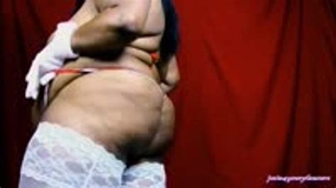 BBW Christmas Bunny Striptease Standard MP4 Josie4yourpleasure Clips Clips4sale